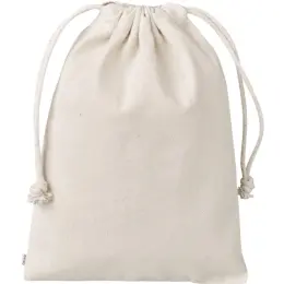 Okiyo Chikara Midi Cotton Drawstring Pouch Front Unbranded